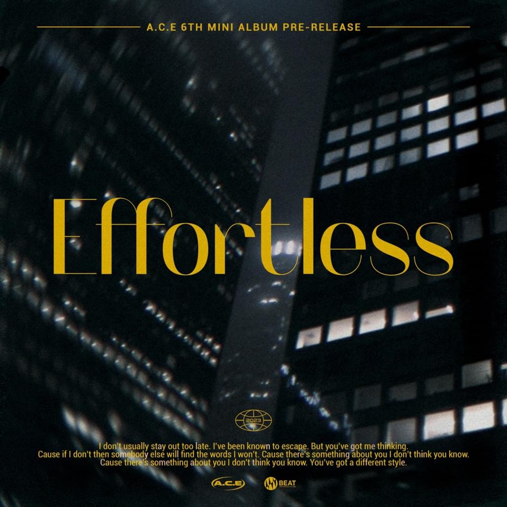 A.C.E Effortless Mp3 Download