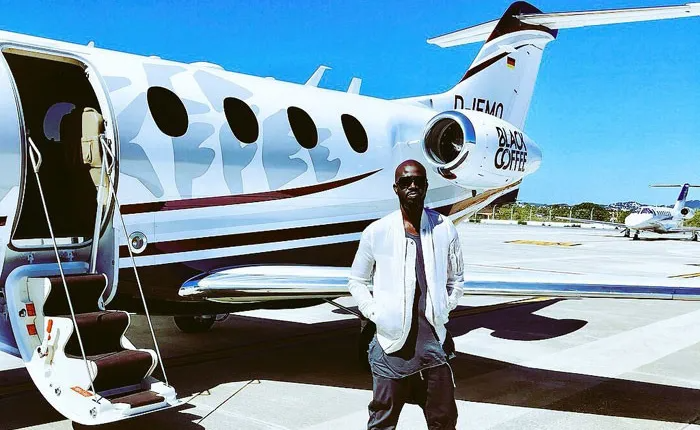 Black Coffee recounts how his plane crashed