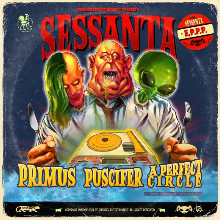 Primus, Puscifer & A Perfect Circle Sessanta E.P.P.P. Album Zip Download