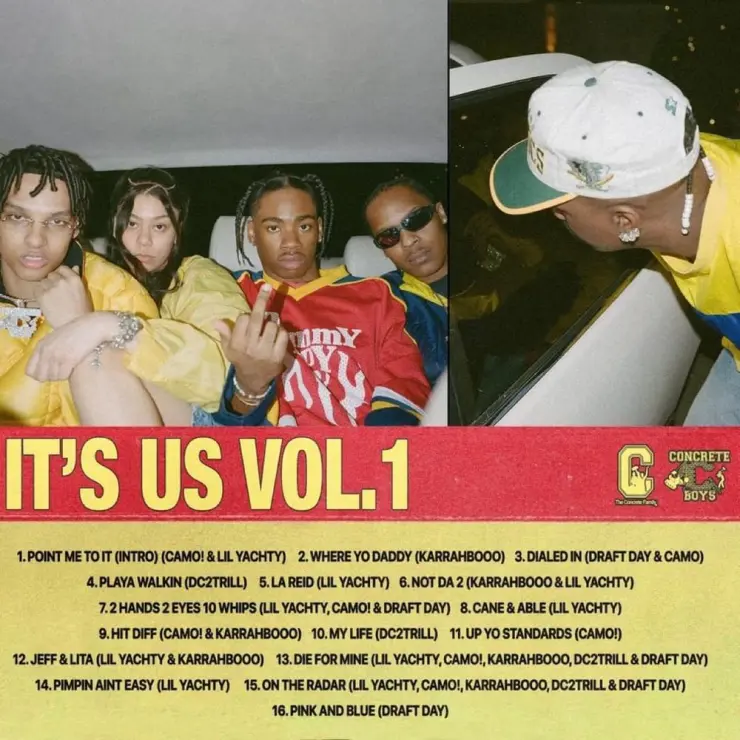 LIL YACHTY & CONCRETE BOYS IT’S US VOL. 1 Album Zip Download