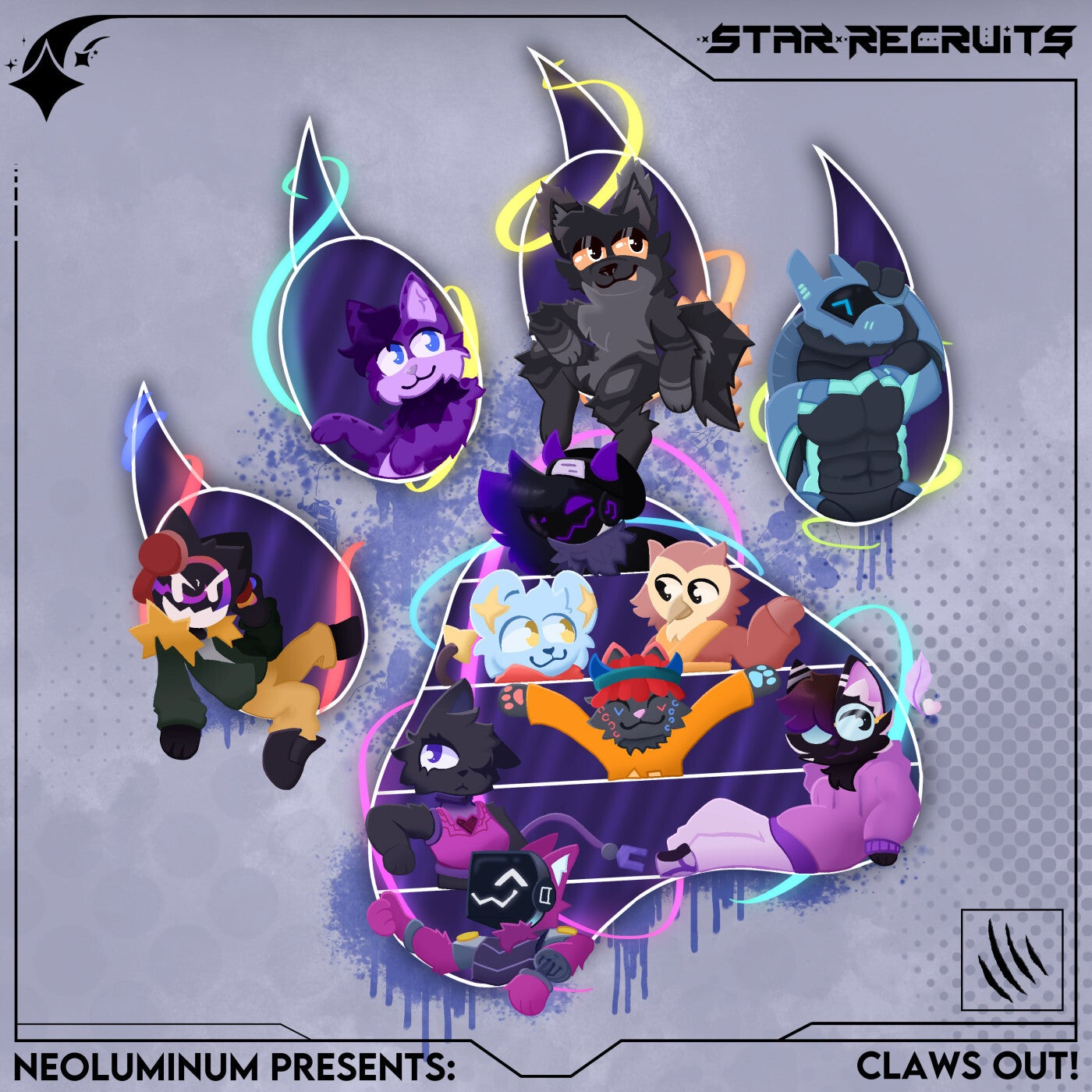 Neoluminum: Star Recruits Claws Out! Album Zip Download